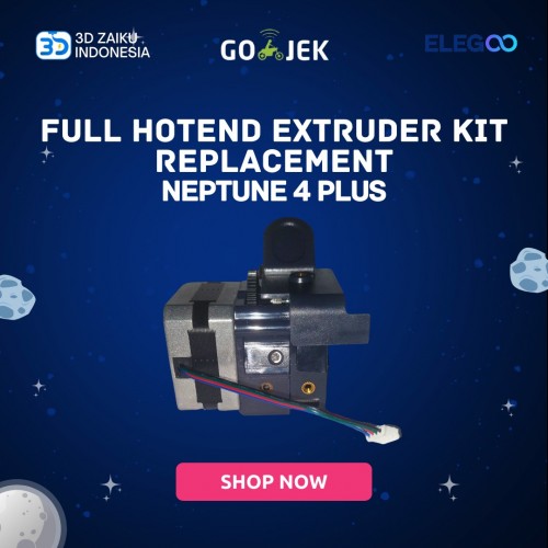 Original ELEGOO Neptune 4 Plus Full Hotend Extruder Kit Replacement